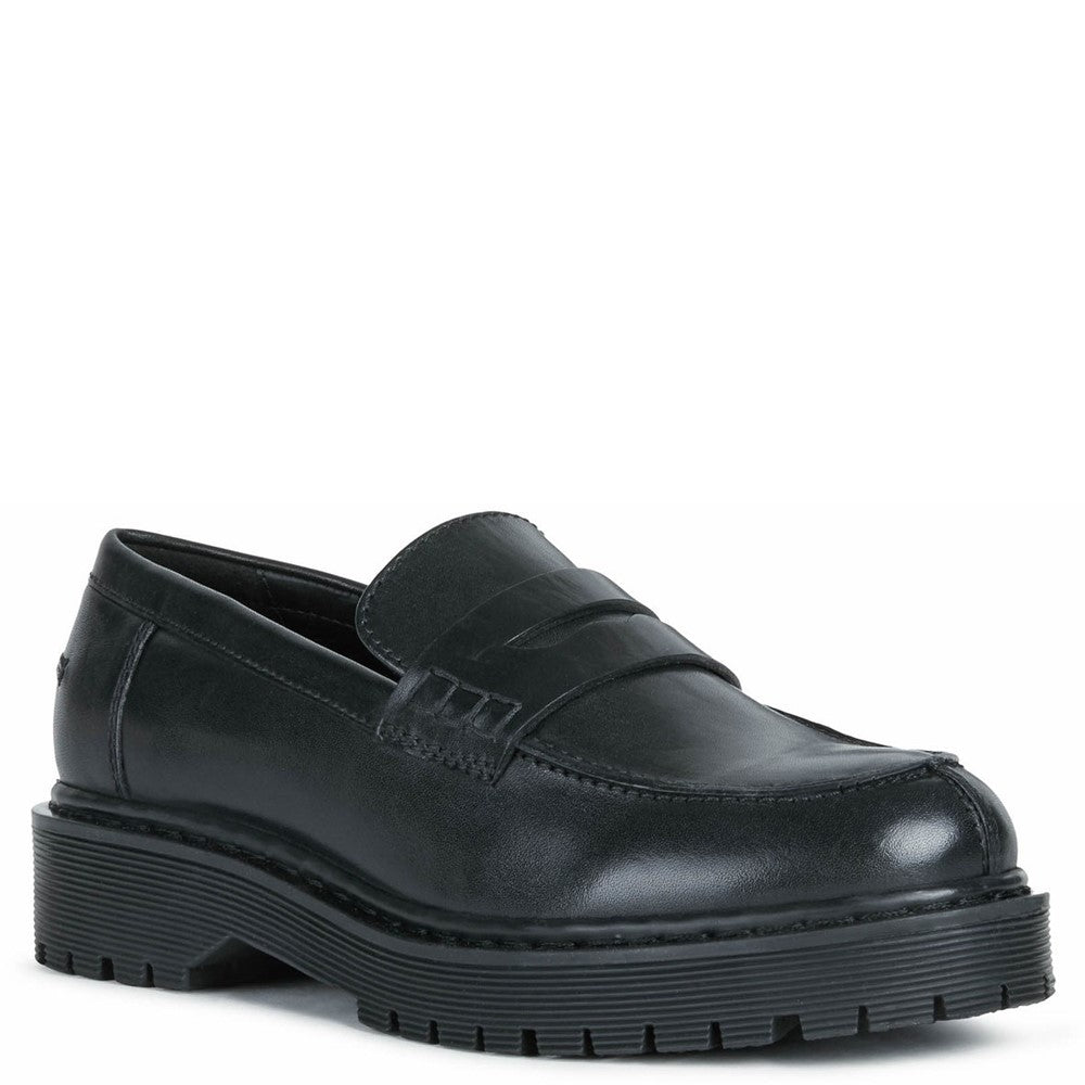 Geox D Bleyze B - Mocassini Donna In Pelle Con Suola Traspirante - Foto 4