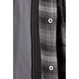 Dickies Fleece Hood Flannel Shirt Jacket