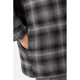 Dickies Fleece Hood Flannel Shirt Jacket