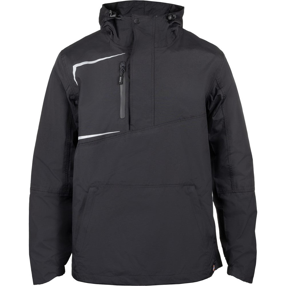 Mens Dickies Generation Overhead Waterproof Jacket Black Brantano