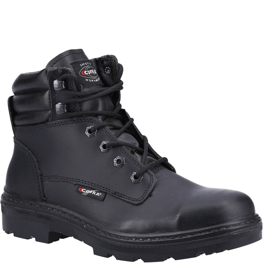 Unisex Cofra Hull BIS S3 SRC Safety Boot Black