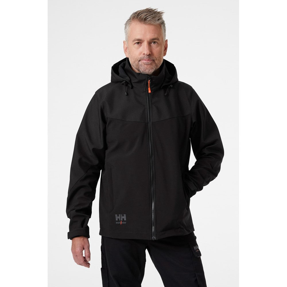 Helly Hansen Workwear Oxford Hooded Softshell Jacket