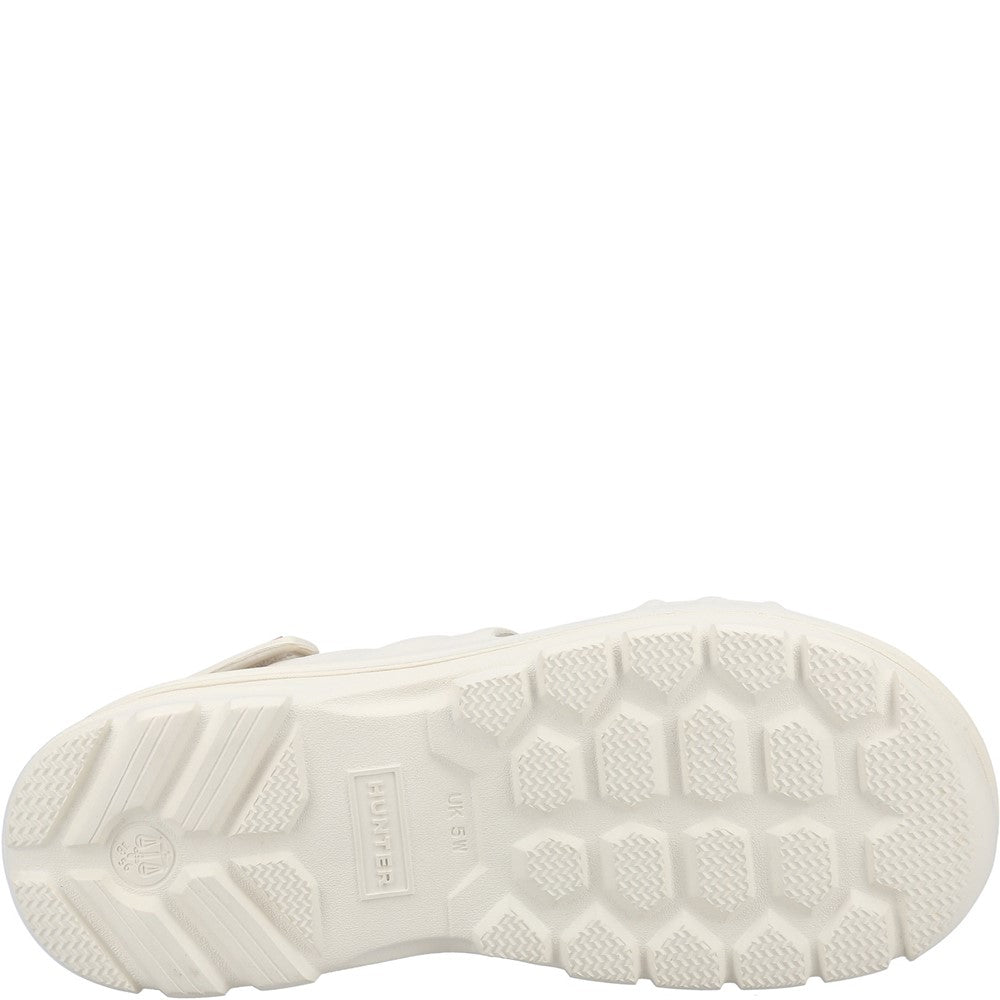 Womens Hunter Bloom Algae Foam Sandal White – Brantano