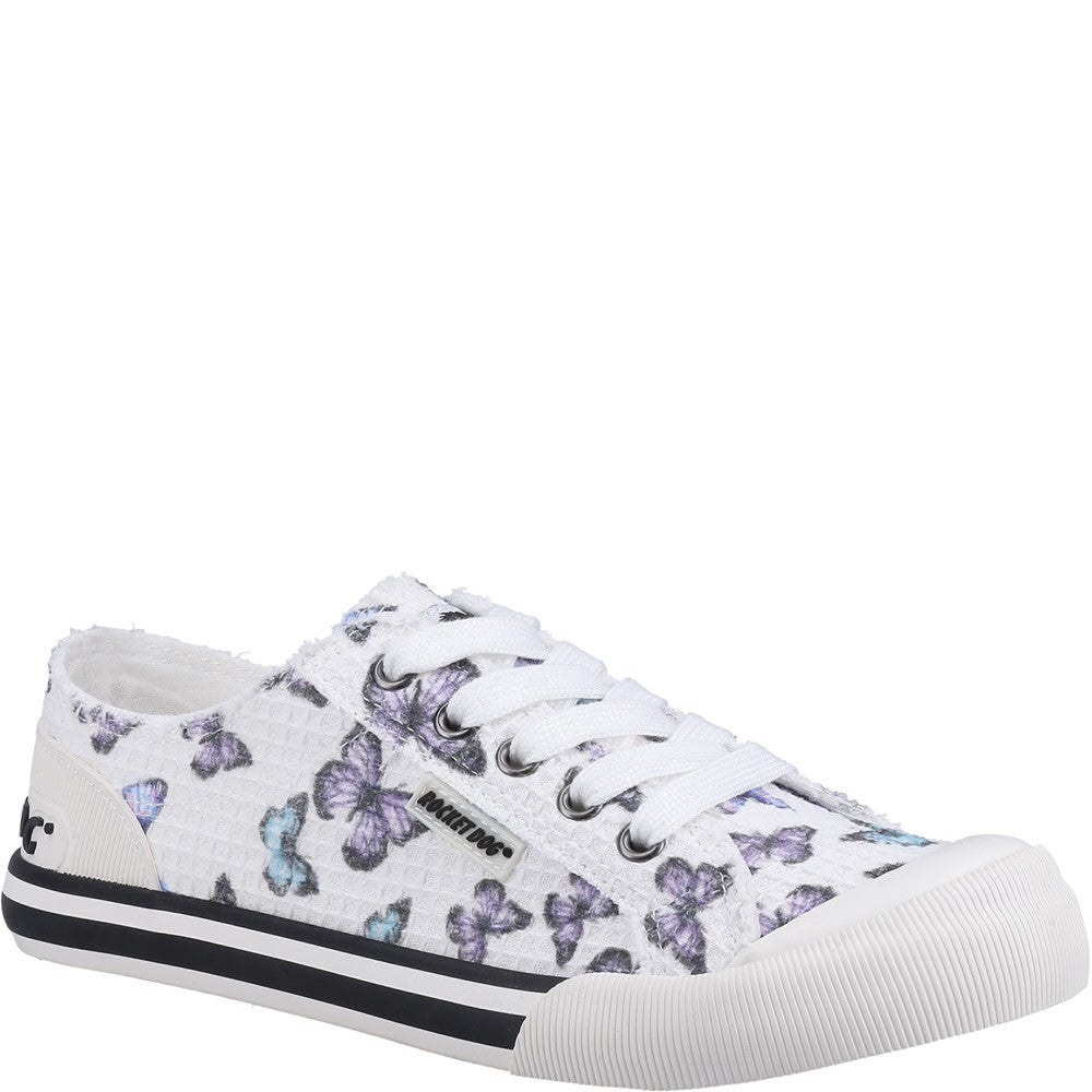 Womens Rocket Dog Jazzin Quincy Shoes White - Main Image