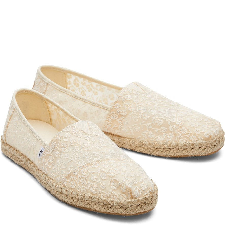 Womens TOMS Alpargata Rope Shoe Natural Brantano
