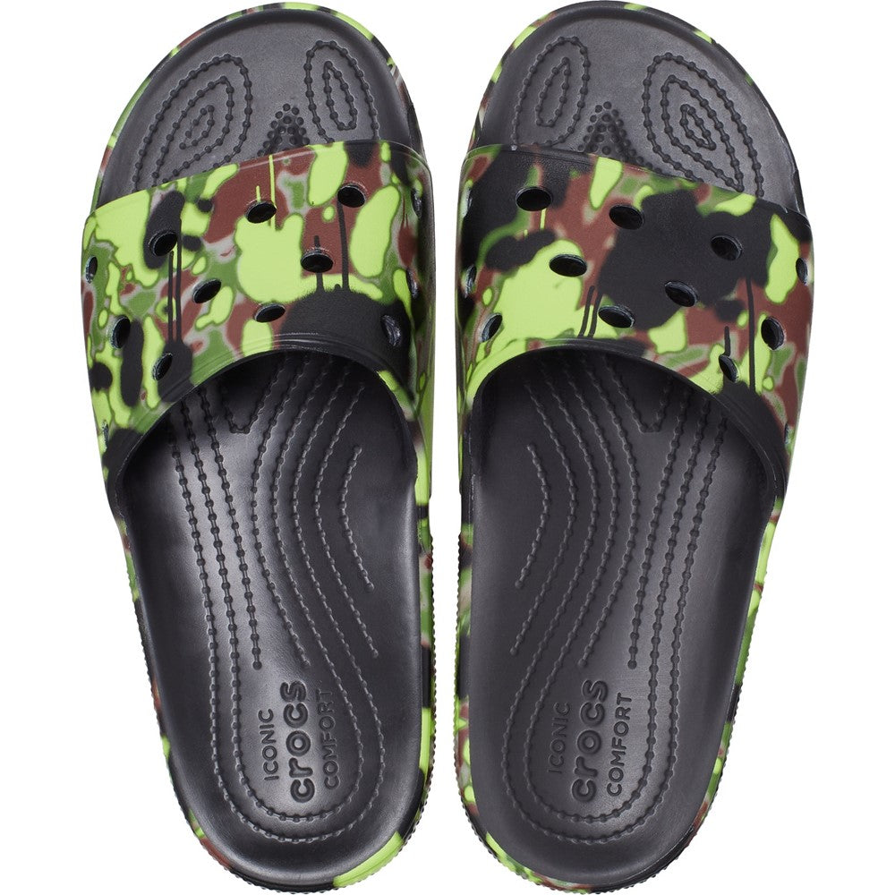 Crocs Unisex Spray Camo Slide