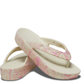 Crocs Classic Platform Snake Print
