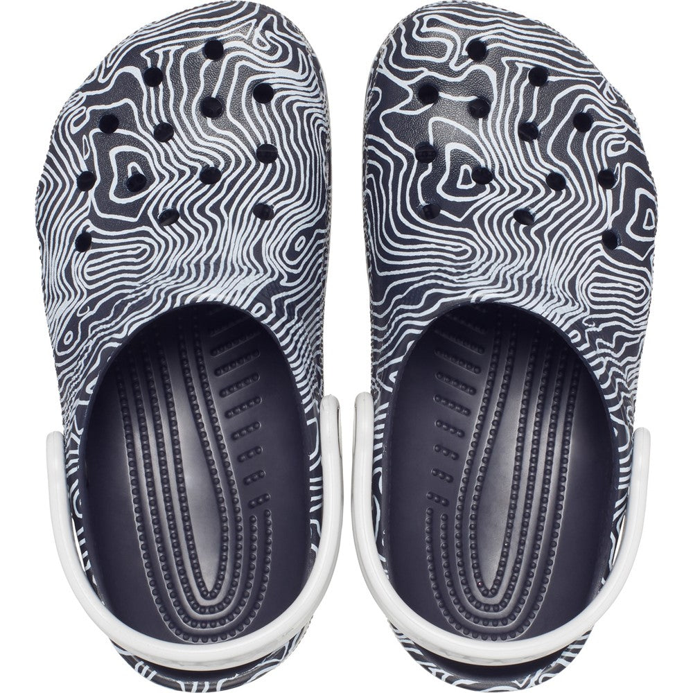 Crocs Kids Classic Topographic Clog