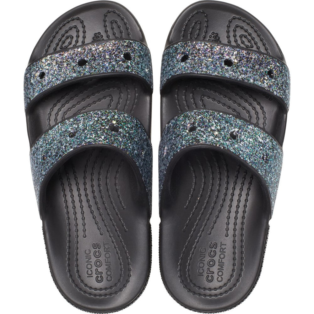 Crocs Kids Classic Crocs Glitter Sandal