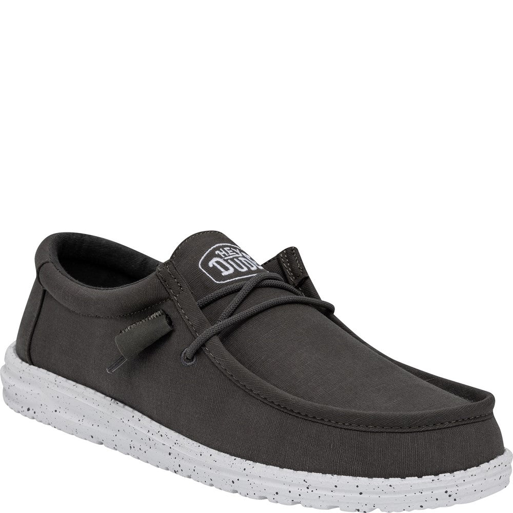 HEYDUDE Wally Slub Canvas Shoe