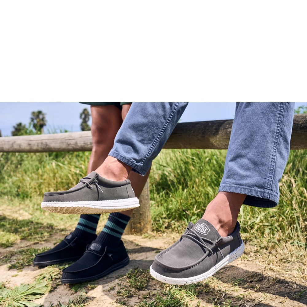 HEYDUDE Wally Slub Canvas Shoe