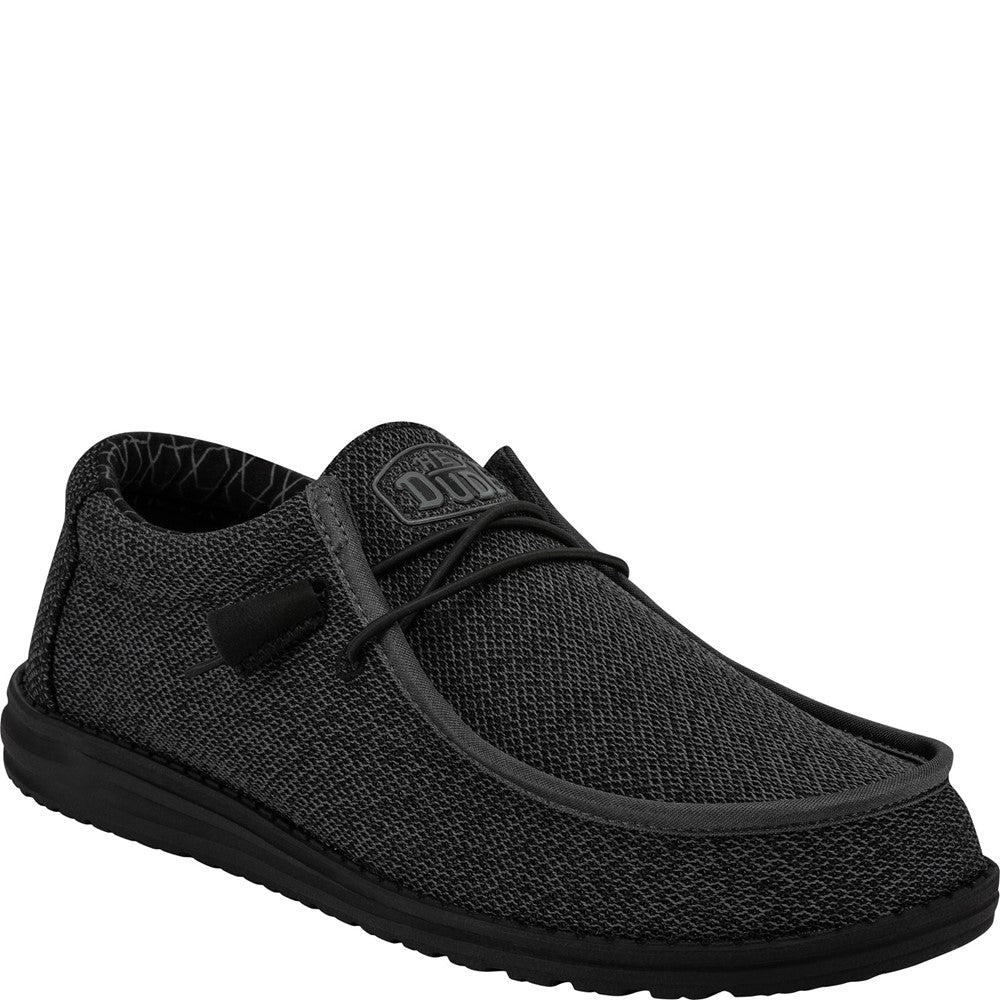 Black Mens Dude Shoes Sale Black Hey Dude Shoes On Sale