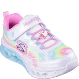Skechers Flutter Heart Lights - Groovy Swirl Shoe