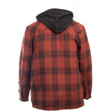 Dickies Fleece Hood Flannel Shirt Jacket