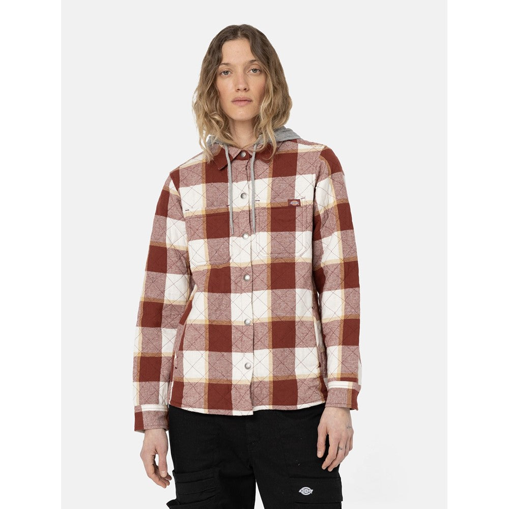 Hooded Flannel Dickies Plaid Jacket Dickies Plaid Hooded Shirt