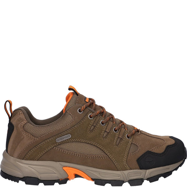Mens HiTec Auckland Lite Shoes Brown Brantano