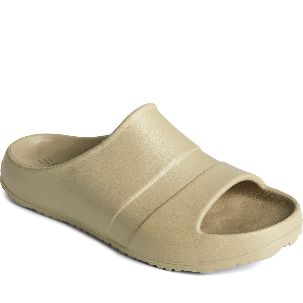 Mens Sperry Float Slide Sandal Taupe