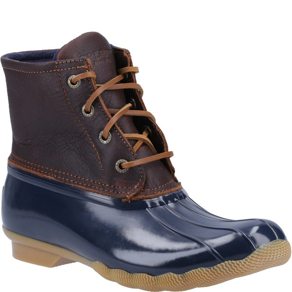 Womens Sperry Saltwater Duck Weather Boot Tan Brantano