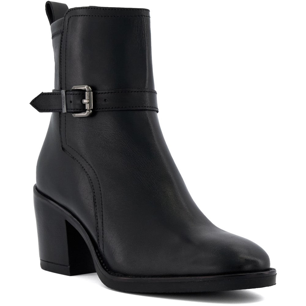 Dune black ankle boots on sale