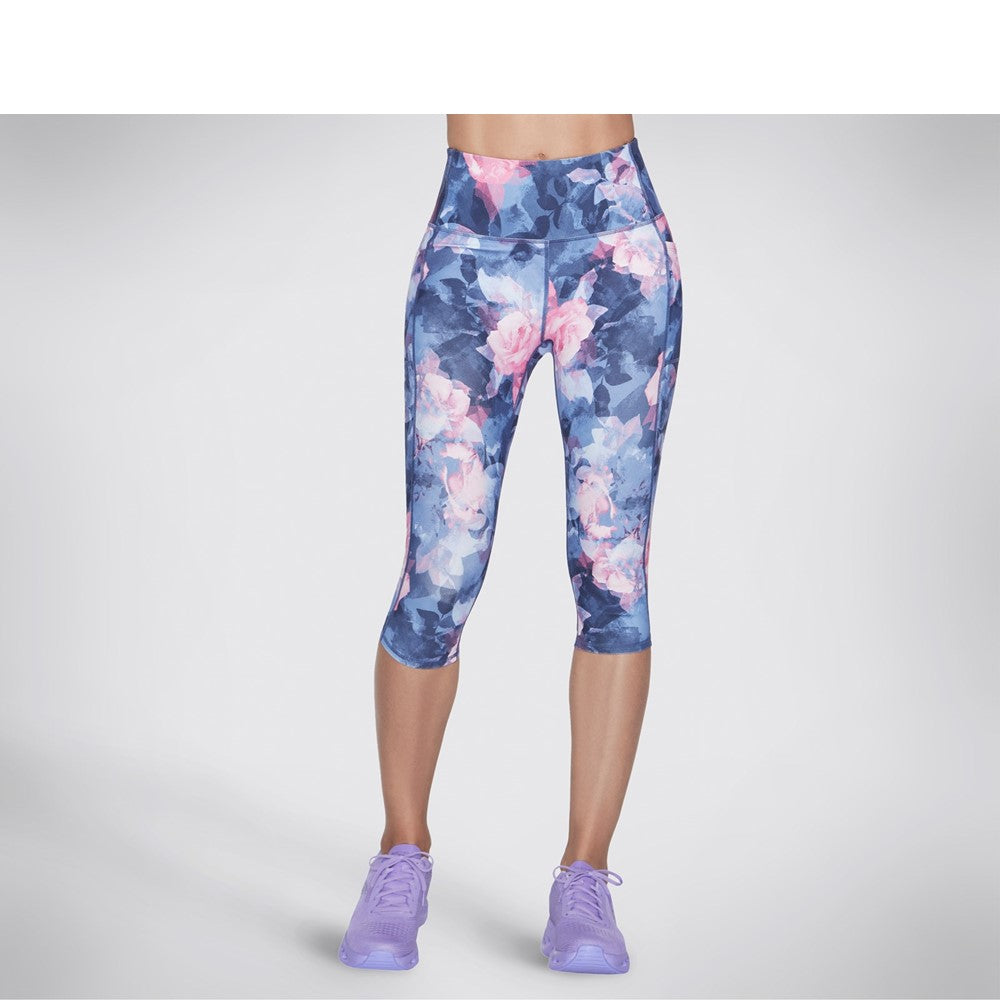 Skechers GO WALK HW Summer Rose Capri Leggings