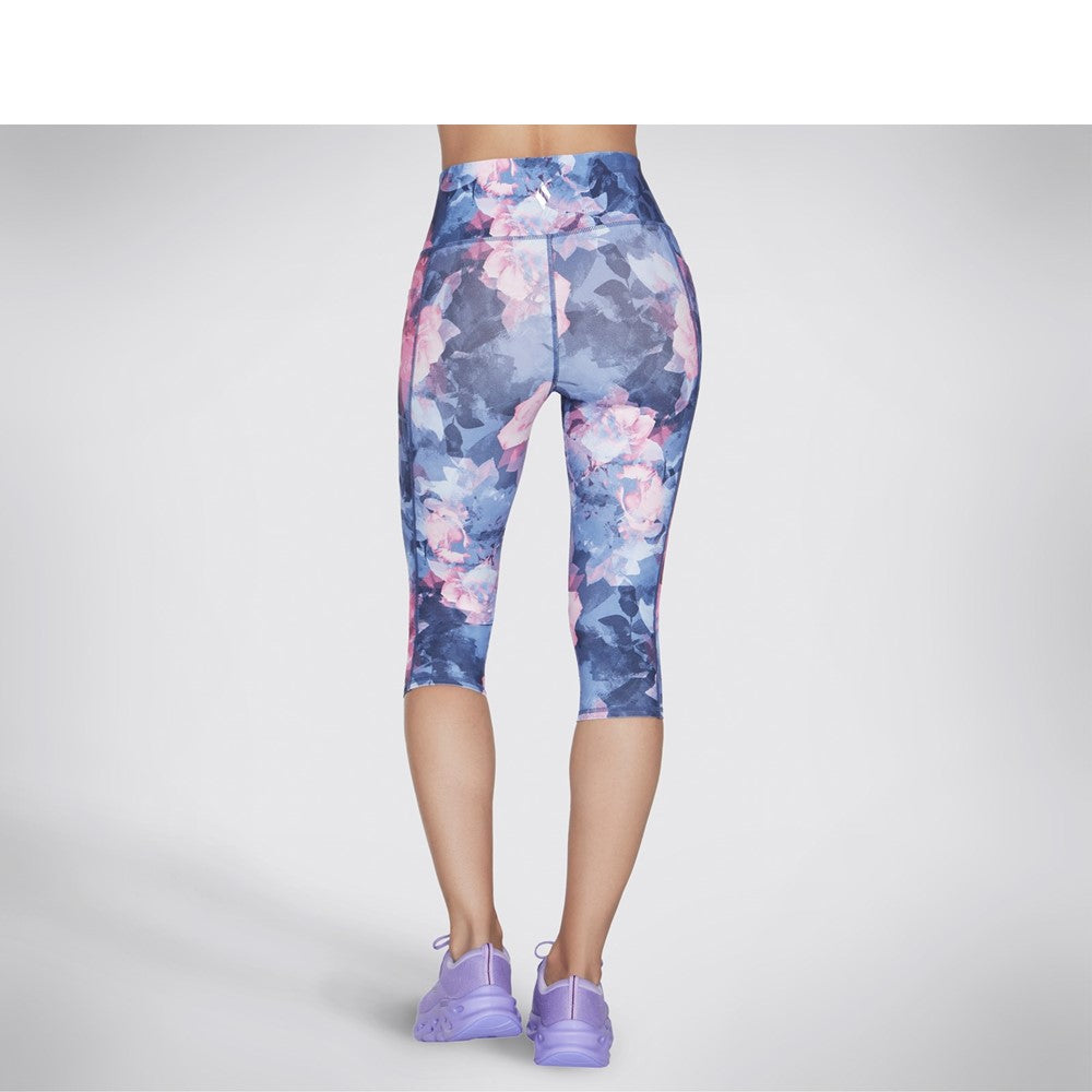 Skechers GO WALK HW Summer Rose Capri Leggings