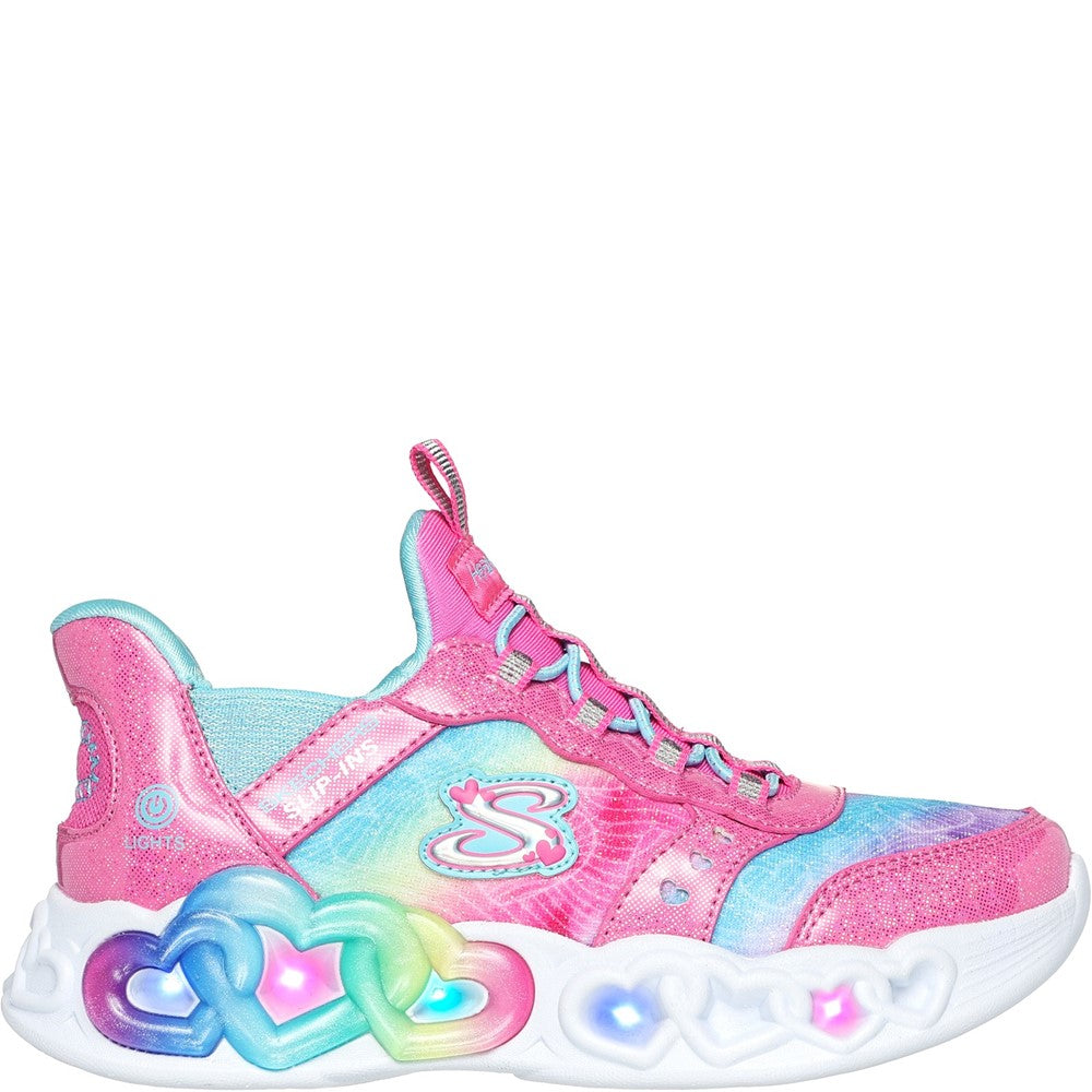 Skechers Skechers Slip-ins: Infinite Heart Lights Trainers