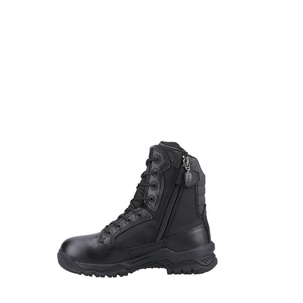Women's Magnum Strike Force Side-Zip WP Uniform Boot Black
