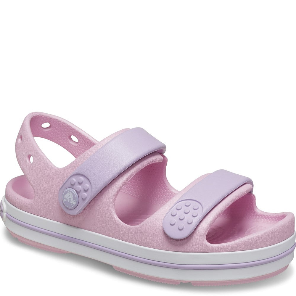 Kids Crocs Crocband Play Sandal Pink - Main Image