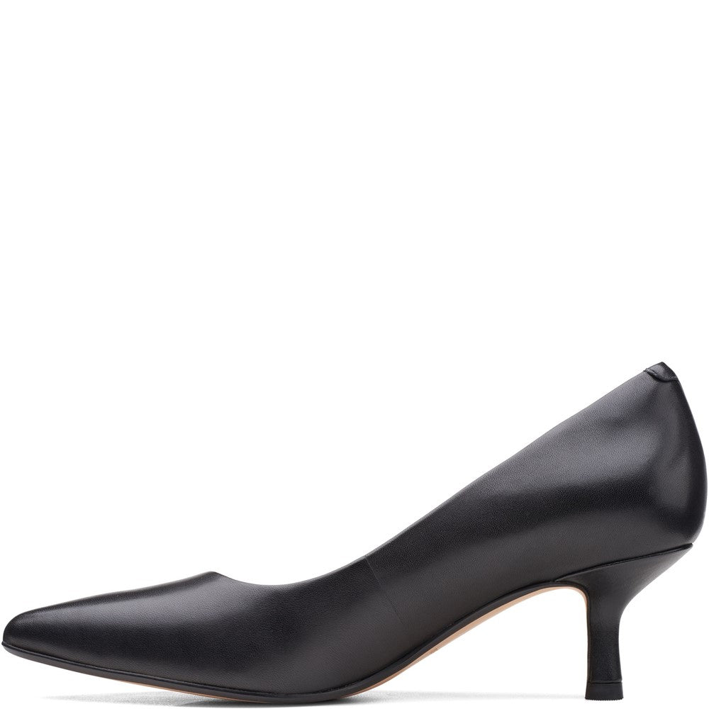 Clarks Violet55 Rae Womens Clarks Violet55 Rae Shoes Black – Brantano