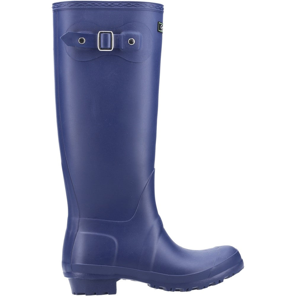 Cotswold Women's Sandringham Buckle Wellington Boots - Navy, Waterproof, UK 6 / EU 39
