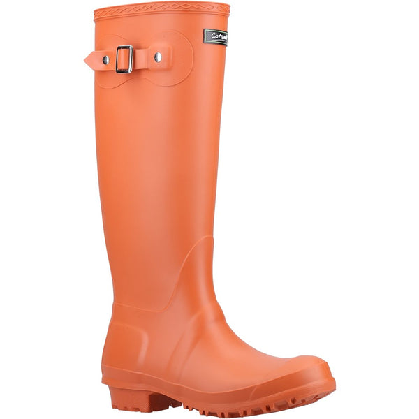 Womens Cotswold Sandringham Wellingtons Orange Brantano